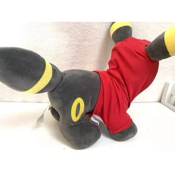 Build A Bear Pokemon Umbreon Plush Red Pokeball Shirt Hoodie Outfit - Picture 3 of 8